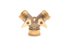 3/4" Brass Wye Valve