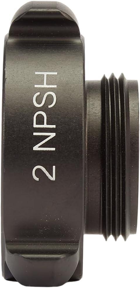 2" NPSHF X 1.5" NHM Adapter
