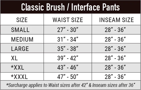 CLASSIC BRUSH PANT - 6.0oz NOMEX SPRUCE