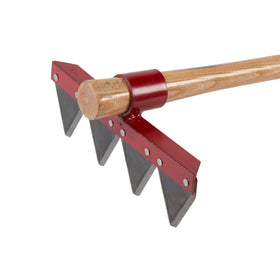 Fire Rake; 52 in. Wooden Handle - 0