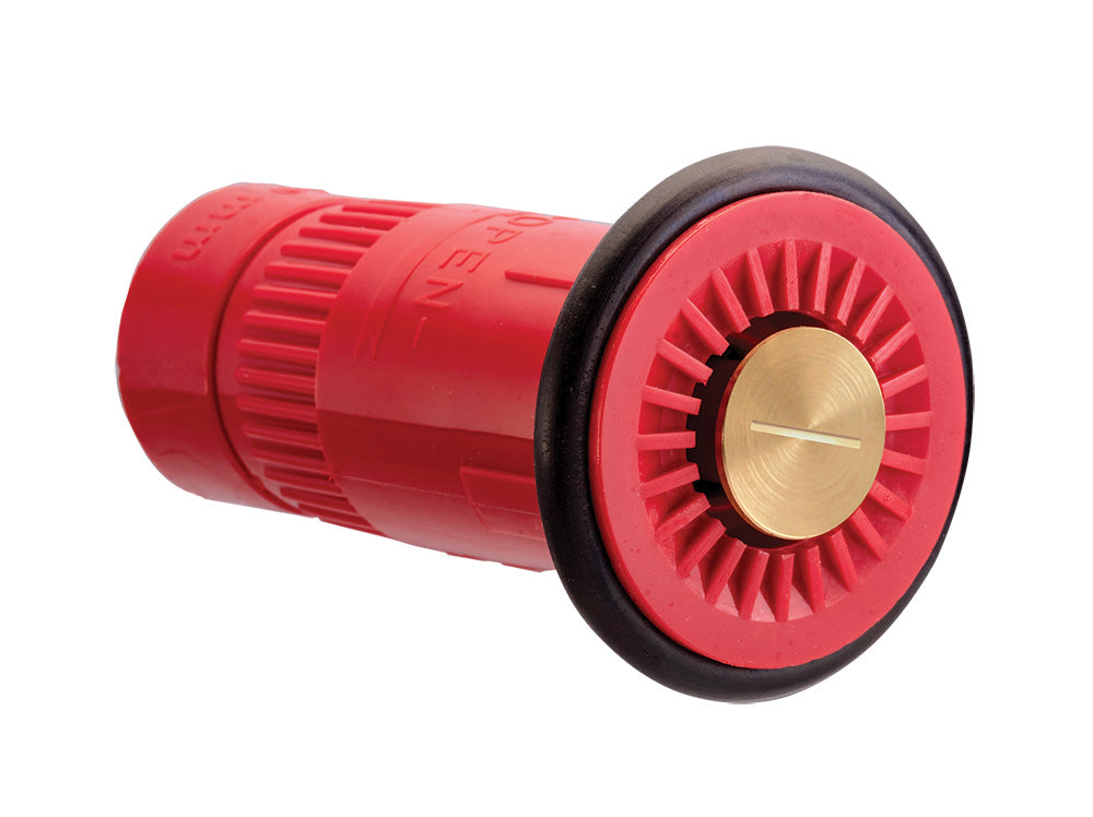 1" NPSH RED 22GPM POLY COMBI NOZZLE - 0